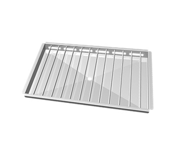 GRP840  "POLLO Grill" Stainless Steel Grid to Grill 3 Open Chickens - GN1/1
